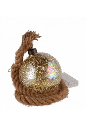 Kerstbal met LED verlichting